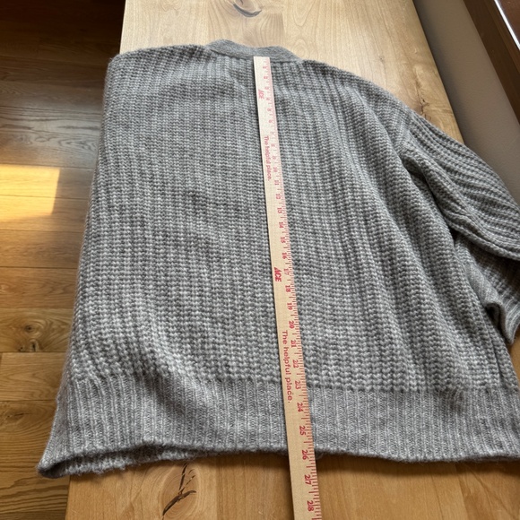 JENNI KAYNE COCOON CARDIGAN OVERSIZED GRANDPACORE BOYFRIEND WOOL BABY ALPACA S - Picture 8 of 11